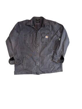 Carhartt Men's Rugged Flex Rigby‎ Long Sleeve Snap Work Shirt Jacket, 2XLarge,